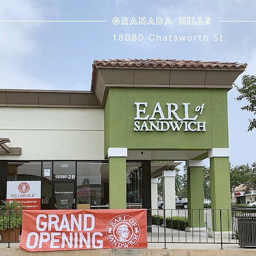 Earl of Sandwich Opens in Granada Hills
