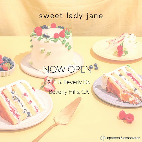 Sweet Lady Jane Now Open in Beverly Hills