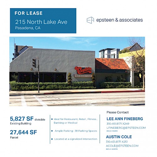 Our Newest Listing | 215 N. Lake Ave