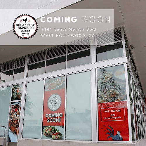 Coming Soon to West Hollywood - Breakfast Republic