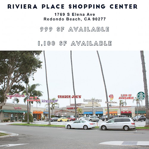 Riviera Place - Space Available