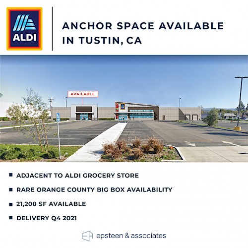 Tustin - Anchor Space Opportunity
