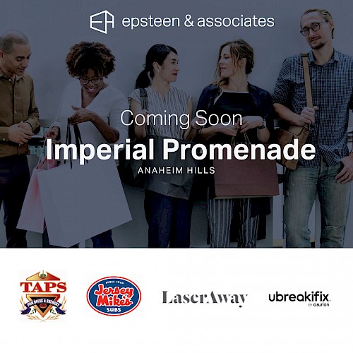 See What's Coming Soon - Imperial Promenade