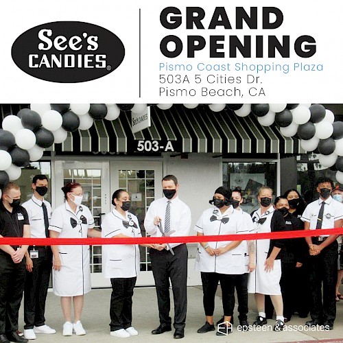 Grand Opening - See's Candies Pismo Beach