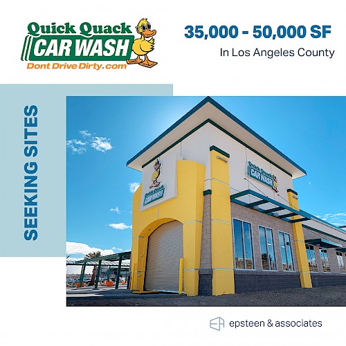 Now Representing | Quick Quack Car Wash in Los Angeles County