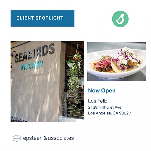 Seabirds Kitchen Now Open in Los Feliz