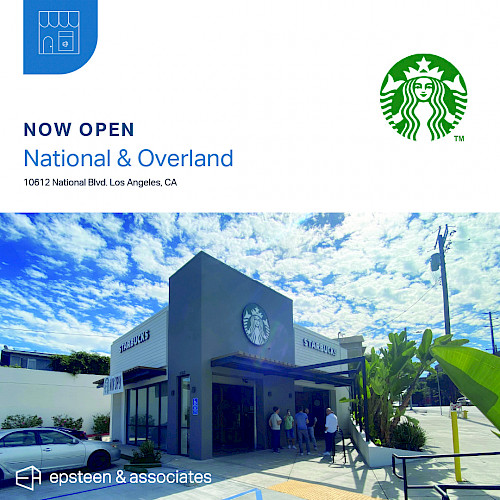 National & Overland-New Starbucks!