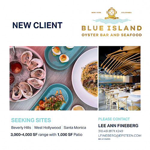 Now Representing Blue Island Oyster Bar