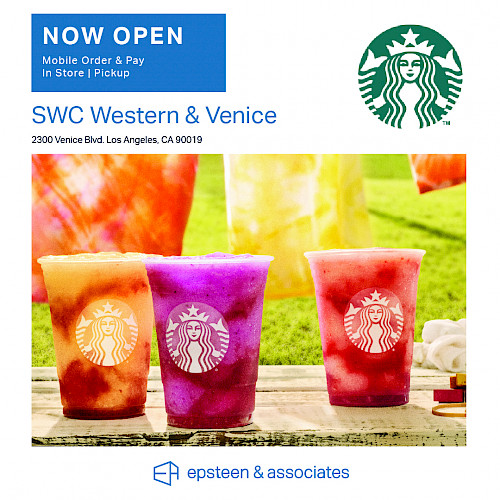 New Starbucks Location | Western & Venice