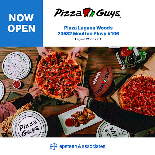 Pizza Guys | Now Open at Plaza Laguna Woods
