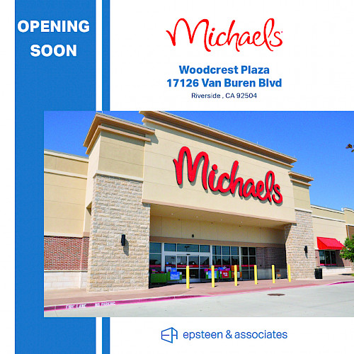 Opening Soon |  Michael's Store in Riverside