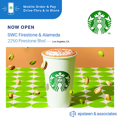 New Starbucks Store | Firestone & Alameda