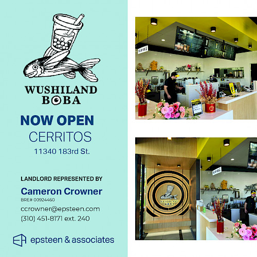 Wushiland Boba Now Open!