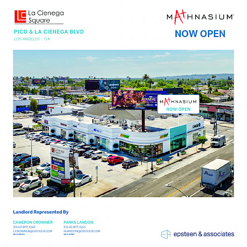 Mathnasium | Now Open La Cienega Square