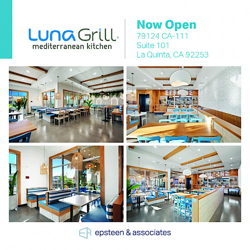 Luna Grill Now Open | La Quinta