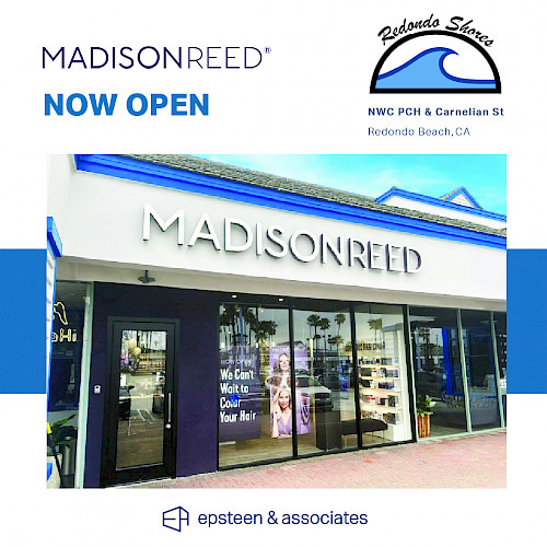 Madison Reed | Now Open at Redondo Shores Shopping Center