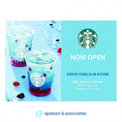 New Drive-thru Starbucks Location | Pomona