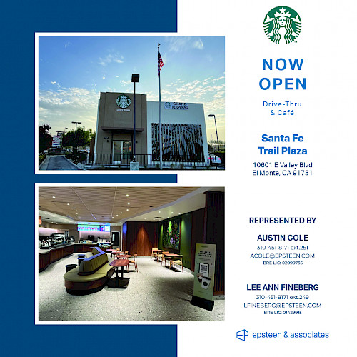 Starbucks Now Open | El Monte