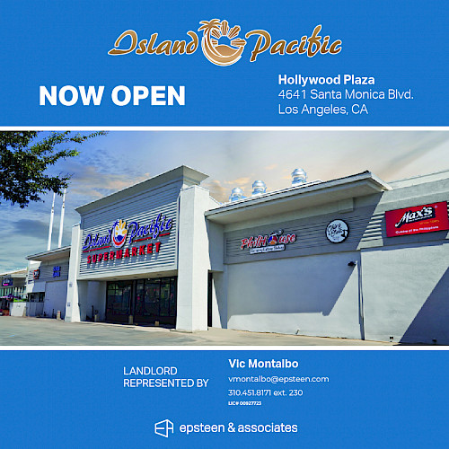 Island Pacific Market Now Open | Hollywood Plaza