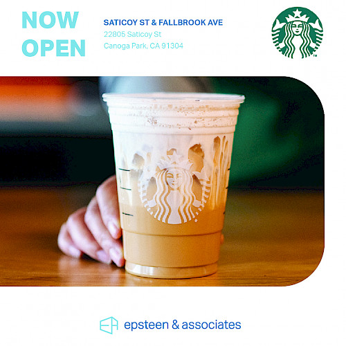 Now Open | New Starbucks in Canoga Park