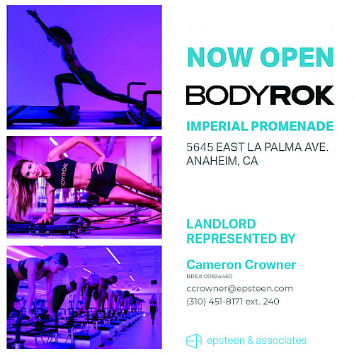 Bodyrok Now Open at the Imperial Promenade