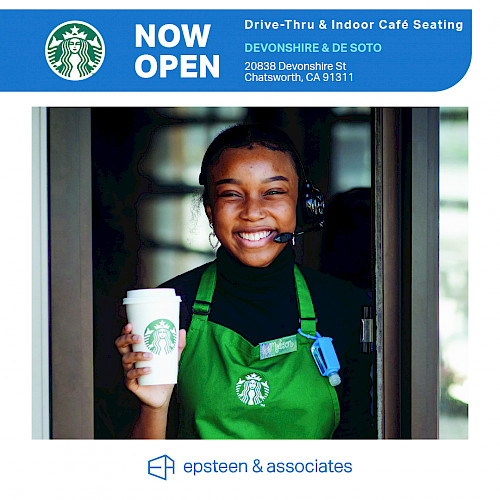 New Starbucks Now Open | Chatsworth