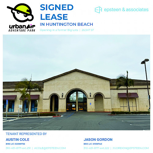 Urban Air Signed Lease | Huntington Park