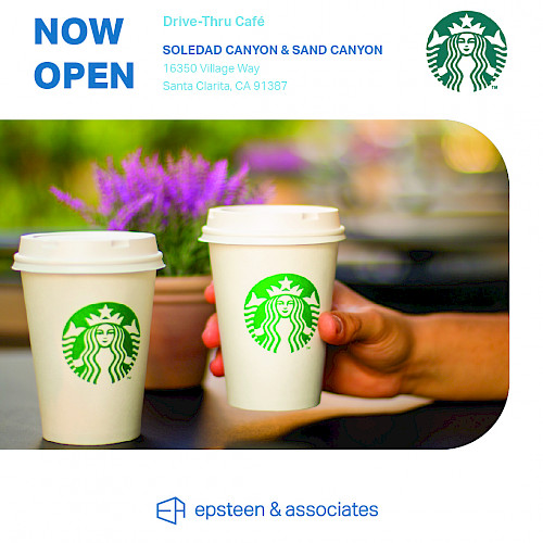 New Starbucks Now Open | Santa Clarita