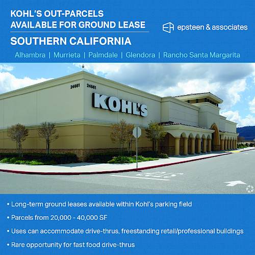 Kohl's Out-Parcels | SoCal
