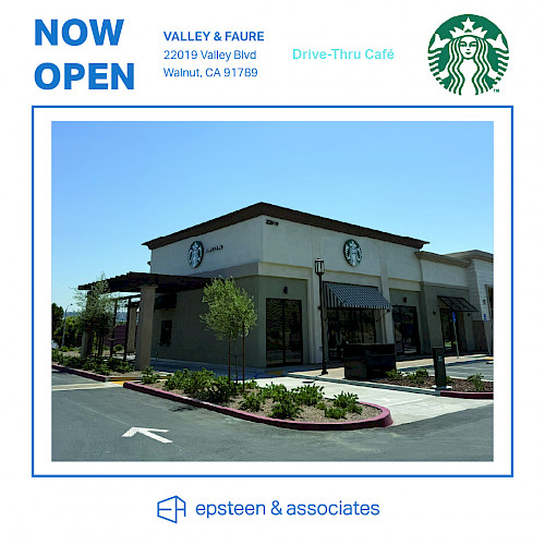 Now Open in the Walnut Area