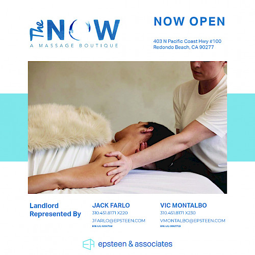 The Now Massage Boutique | Now Open at Redondo Shores Shopping Center