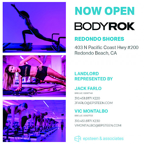 Body Rok Now Open | Redondo Shores Shopping Center