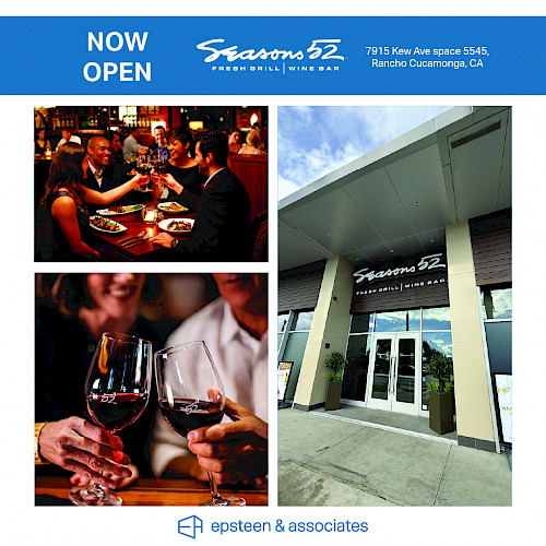 Seasons 52 Now Open | Rancho Cucamonga