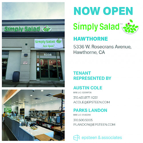 Simply Salad Now Open | Hawthorne