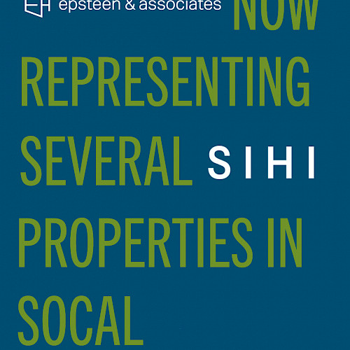 Now Representing Several SIHI Properties In SoCal