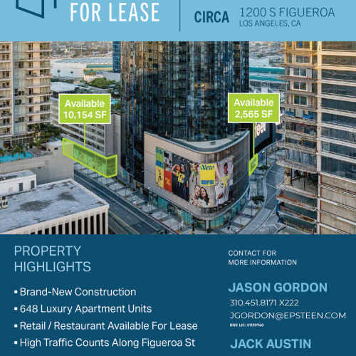 Circa | Prime Restaurant and Retail Space