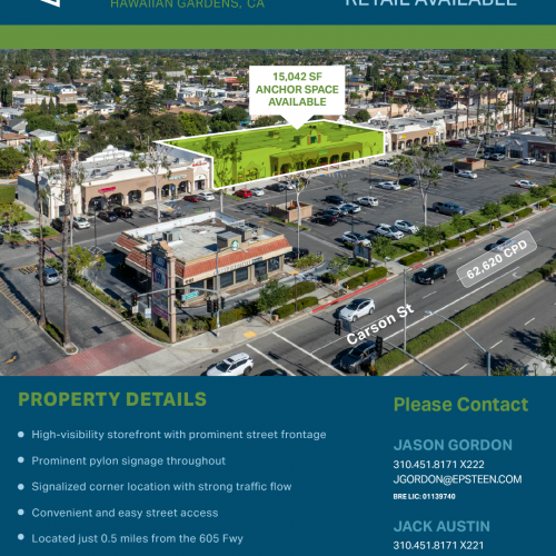 The Gardens | 15,042 SF Anchor Opportunity
