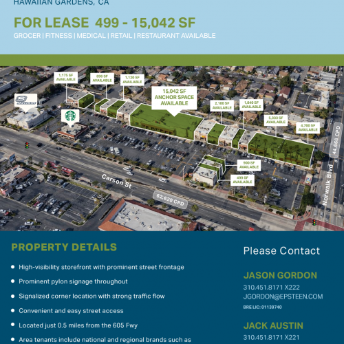 The Gardens | High Visibility. Strong Traffic. Endless Potential