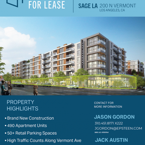 Join One Of LA's Premier Mixed-Use Locations | Sage LA