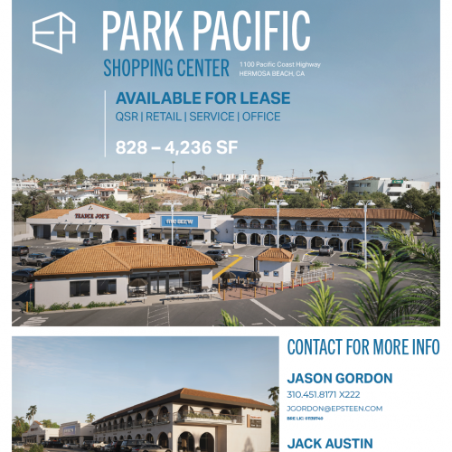 Extensive Remodel Nearing Completion | Park Pacific Shopping Center